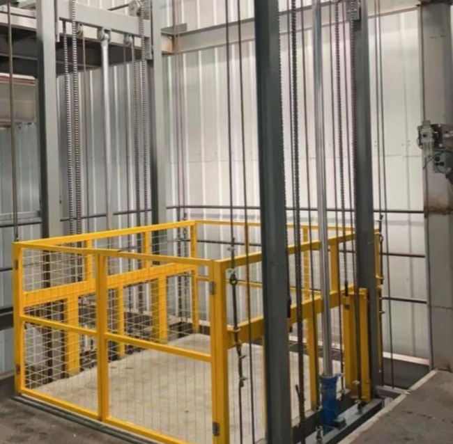 辉县导轨式升降机一般加工周期